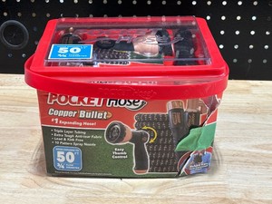 Copper Bullet Pocket Hose 50 Foot 34
