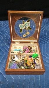jewelry box full of jewelry