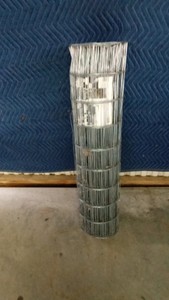 Roll of galvanized fencing wire