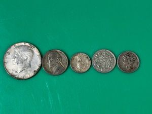 5 - Silver Coins - see description for more info