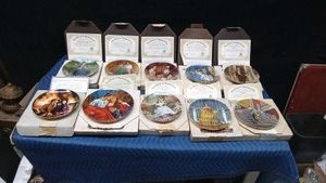 1984-1988 Knowles numbered Gone With The Wind series of plates with certificate of authenticity