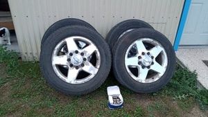 LT 26560R20 Michelin tires - set of 4 with rims and lug nuts