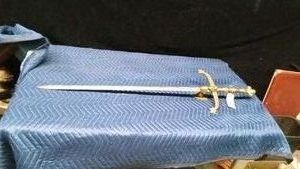 1970 Sword from Spain with wall mount