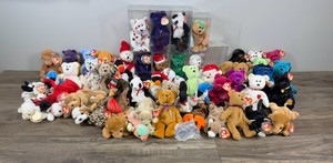 Lot of TY Beanie Babies and More