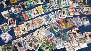 Mix of Sports Trading Cards