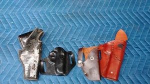 4 Pistol holsters
