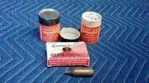 Grossman gas cylinders and .22 Cal. pellets
