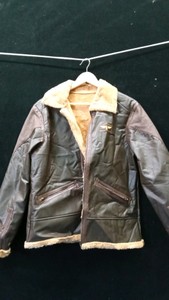 Vintage aviator style jacket