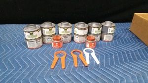 Lot of chafing fuel, methanol gal and diethylene fue