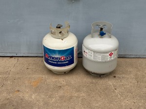 2 - 15 LB Propane Tanks