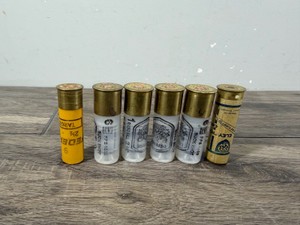 Lot of 6 Shotgun Shells