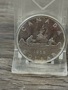 1962 Canadian Voyageur Silver Dollar