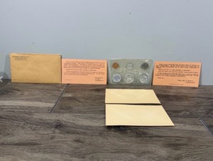 1961 Uncirculated Proof Set of 5 Coins
