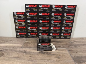 25 Boxes of Wolf Polyformance 223 Ammo 55 Grain Full Metal Jacket Steel Case - 500 Rounds