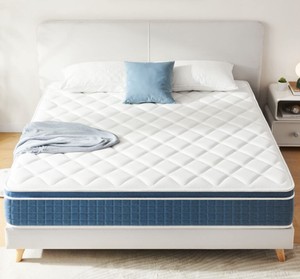 Jingxun Premium 12 Hybrid Queen Mattress - MSRP $249.99 - No Reserve