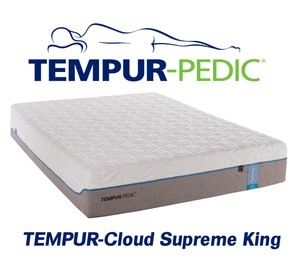 Tempur-Pedic TEMPUR-Cloud Supreme King Mattress - MSRP $3,399.00 - No Reserve