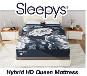 Sleepys by Sealy Hybrid HD Medium Queen Mattress - MSRP $1,299.00 - No Reserve