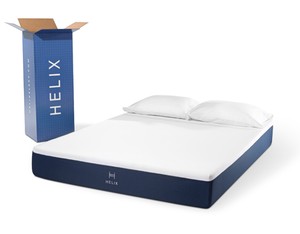 Helix Original Plush Queen Mattress - MSRP $1,478.75 - No Reserve