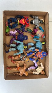 he-man, masters of the universe, action, figure lot, weapons, and accessories