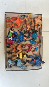 he-man, masters of the universe, action, figure lot, weapons, and accessories