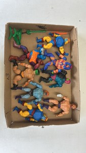 he-man, masters of the universe, action, figure lot, weapons, and accessories