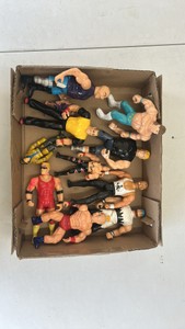 WWE, WWF wrestling figures knock off lot