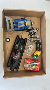 Batman lot vehicle action figures statues