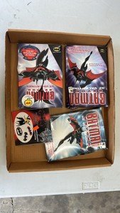 Batman beyond lot of valentines cards and temporary tattoos
