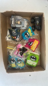 Batman toys, Lego, happy meal toys