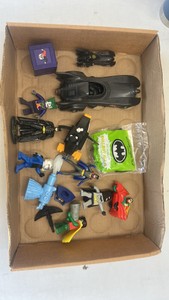 Batman lot happy meal toys, Lego toys, vehicles action figure figures