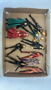 danger, girl, witchblade , X-Men girl, action figures