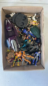 Batman lot of action figures Kenner, Batman, Robin, vehicles