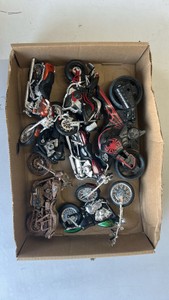 Diecast lot of motorcycles