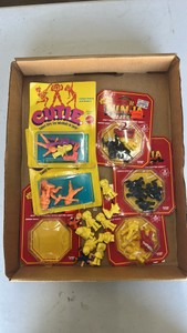 Mattel cutie, small figures, panosh place ninja mites lot