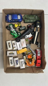 Diecast, cars, military toys, fire truck, miniature diecast lot