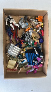 lot of X-Men, action, figures, miscellaneous parts, action, figures,
