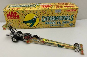 Collectible 2001 Mac Tools 50th Anniversary NHRA Gatornationals 124 Scale Die Cast Top Fuel Dragster 1 Of 6,000
