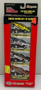 Collectible NHRA Racing Champions 1996 Gaternationals Die Cast Funny Car Limited Edition 1 Of 10,000 4 Pack