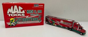 Collectible 2000 Mac Tools Gatornationals 164 Scale Die Cast Hauler 1 Of 4,000
