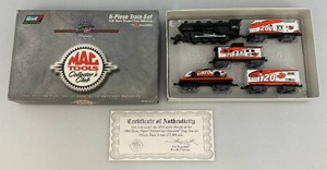 Vintage Rivell Brand Minature Collectible Limited Edition 1 Of 5,004 Die Cast TONY STEWART 6-Piece Train Set Home Depot Habitat For Humanity With COA