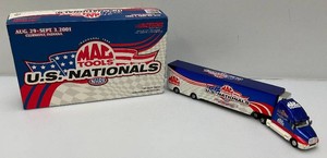 Collectible 2001 Mac Tools U.S. Nationals NHRA Limited Edition 1 of 5,016 164th Scale Die Cast Hauler