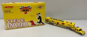 Collectible 2001 Steve Park #1 PennzoilLooney Tunes Limited Edition 1 Of 2,508 164th Scale Die Cast Dually With Trailer