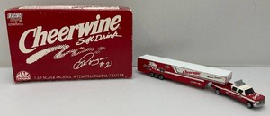 Vintage Collectible Action Brand MORGAN SHEPARD Cheerwine Soft Drink 164 Scale Dually And Trailer
