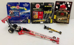 Misc. Racing Champions Die-Cast Cars Including Dragsters And More Most New Old Stock (Two Loose Ones Have Broken Pieces But Can Be Glued)
