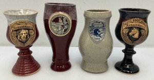 Collectible Minnesota Renaissance Pottery Beer Mugs