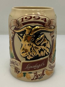 1994 Limited Edition 1 of 2,000 Collectible Leinenkugels Bock Beer Stein