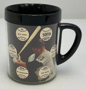 1971 HARMON KILLEBREW Thermo-Serv Mug 500Th Homerun Club Mug