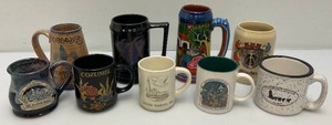 Misc. Collectible Beer Steins And Mugs