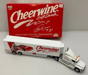 Vintage Collectible Action Brand MORGAN SHEPARD Cheerwine Soft Drink 164 Scale Transporter
