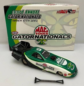 Collectible 2002 Mac Tools Gatornationals 35th Annual Limited Edition 1 Of 3,504 124 Scale Die Cast Mustang Funny Car